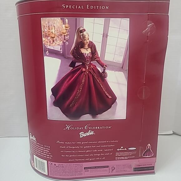Holiday Celebration Barbie Doll (2002), Special Edition by Hallmark - Picture 2 of 5